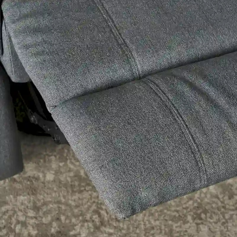 Fauteuil inclinable planeur en tissu avec pivot, fauteuil inclinable manuel