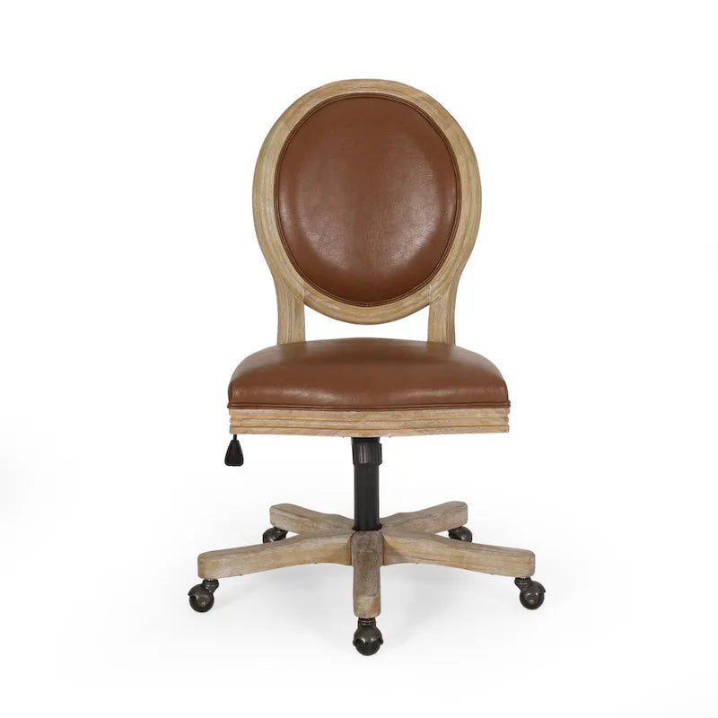 Fauteuil de bureau pivotant rembourré