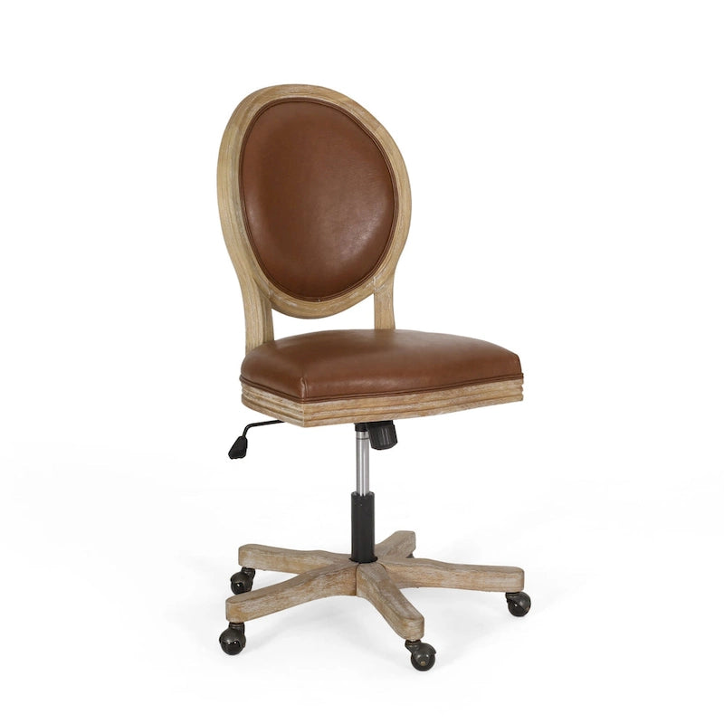 Fauteuil de bureau pivotant rembourré