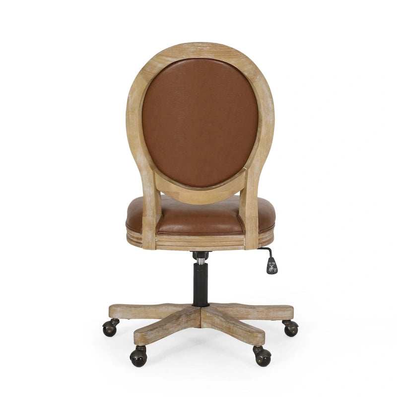 Fauteuil de bureau pivotant rembourré