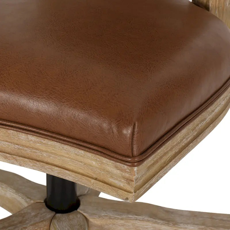 Fauteuil de bureau pivotant rembourré