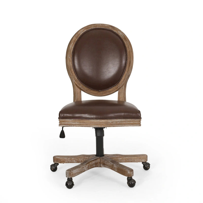 Fauteuil de bureau pivotant rembourré