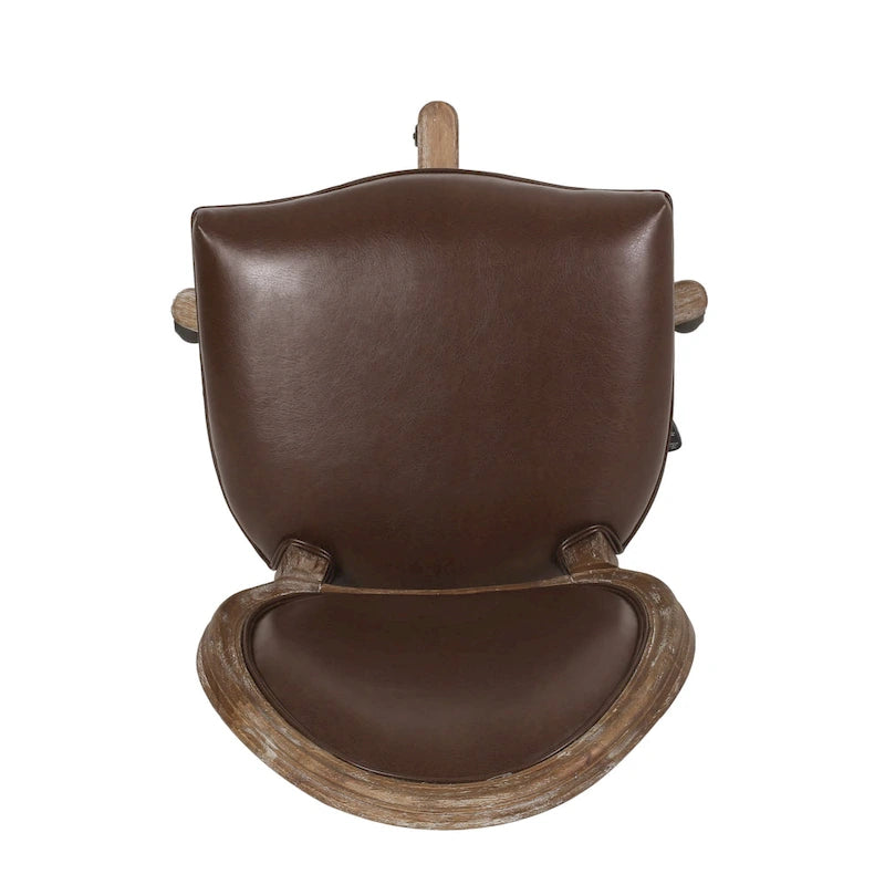 Fauteuil de bureau pivotant rembourré