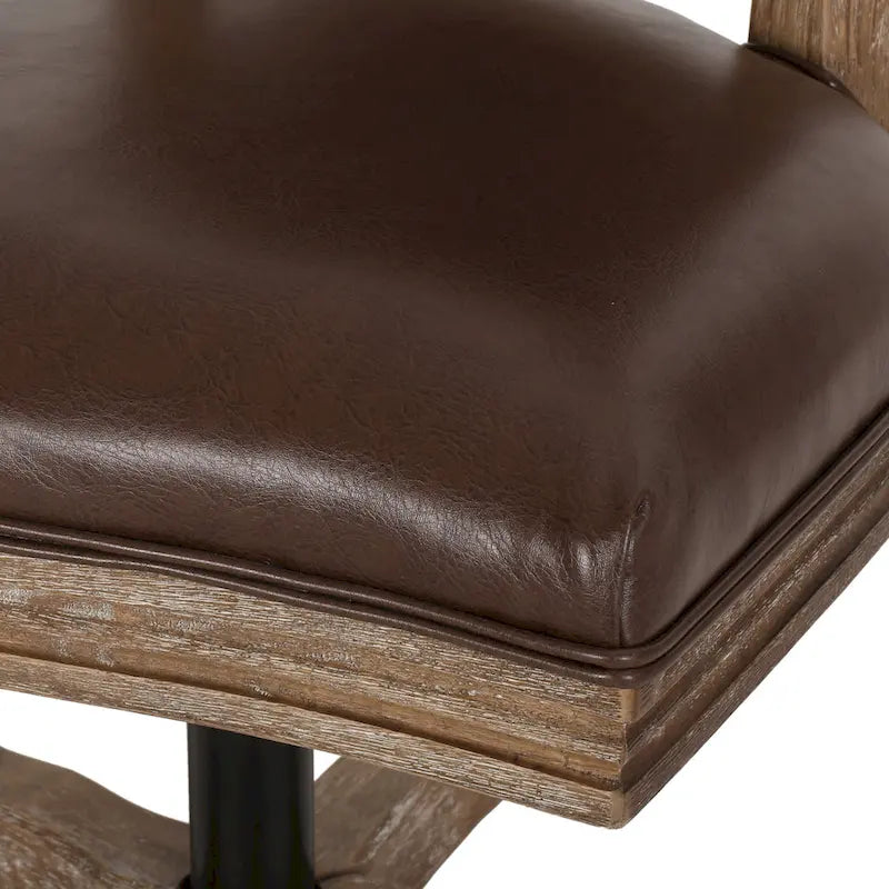 Fauteuil de bureau pivotant rembourré