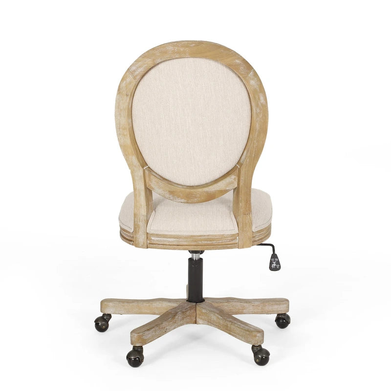 Fauteuil de bureau pivotant rembourré