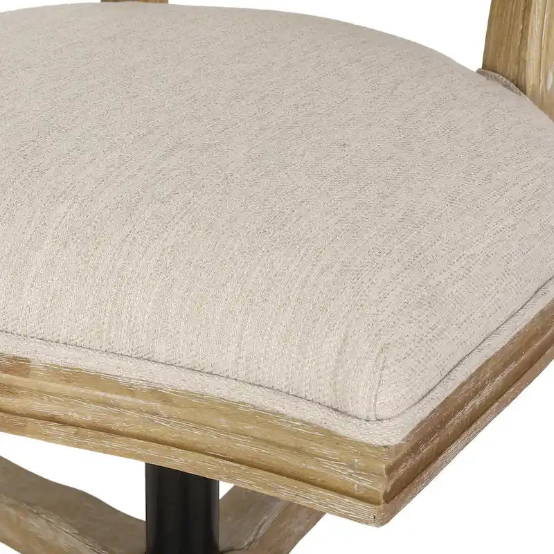 Fauteuil de bureau pivotant rembourré