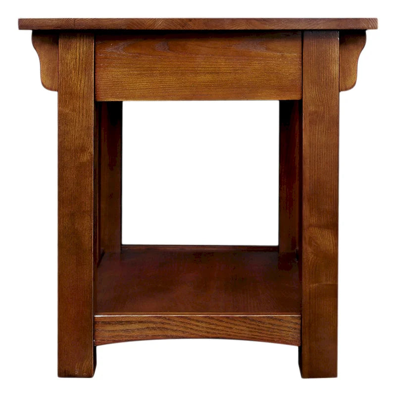 Table d'appoint de transition à 1 tiroir