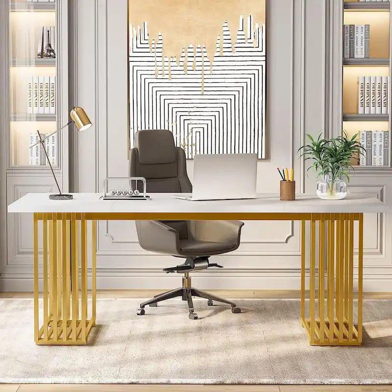 70,9 Table de bureau moderne, Bureau d'ordinateur de direction