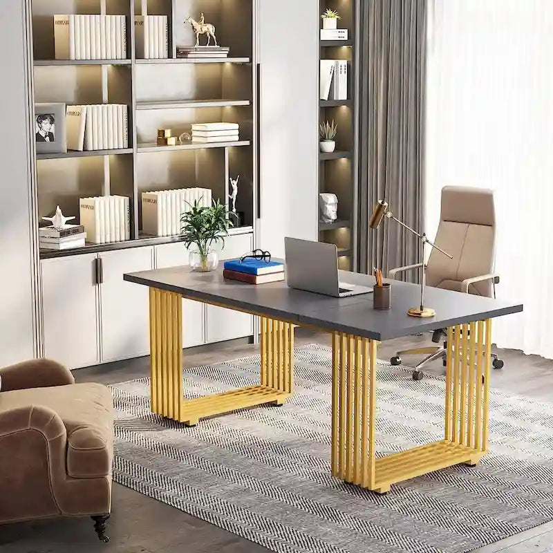 70,9 Table de bureau moderne, Bureau d'ordinateur de direction