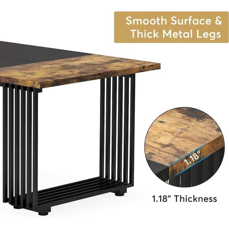 70,9 Table de bureau moderne, Bureau d'ordinateur de direction