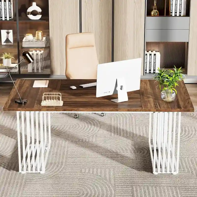 70,9 Table de bureau moderne, Bureau d'ordinateur de direction