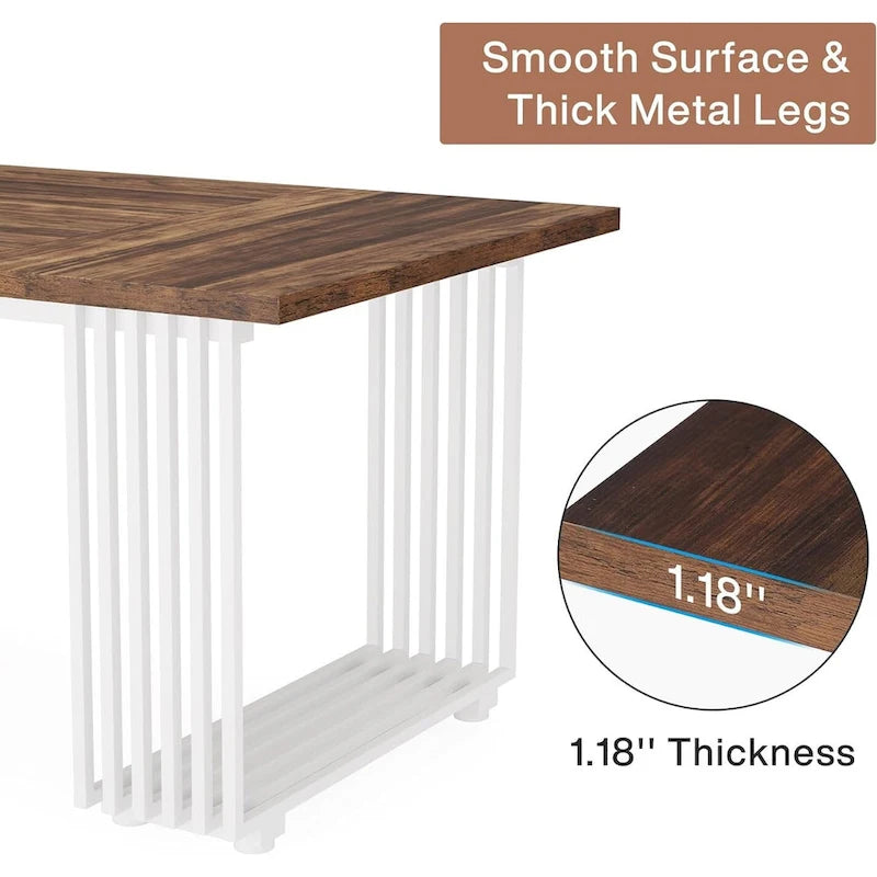 70,9 Table de bureau moderne, Bureau d'ordinateur de direction