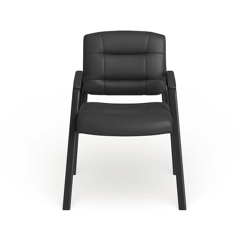 Fauteuil de réception de direction capitonné - Noir