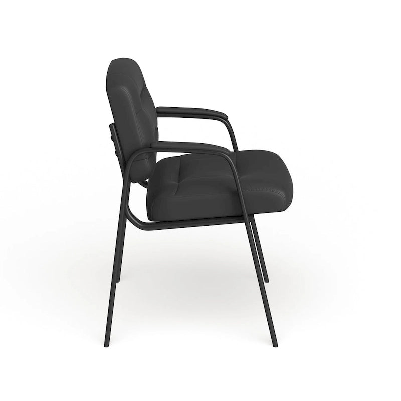 Fauteuil de réception de direction capitonné - Noir