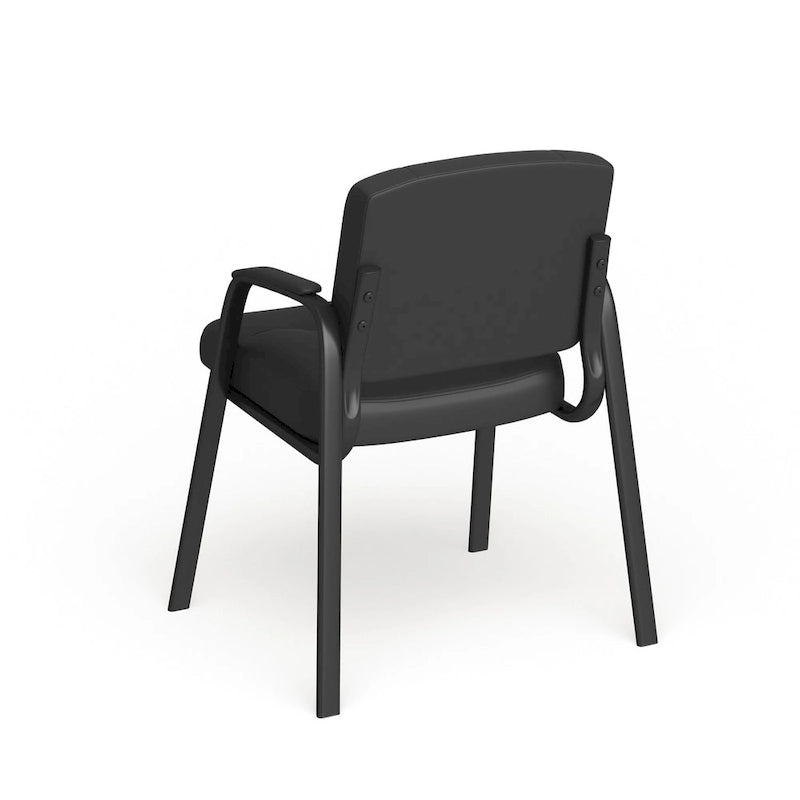 Fauteuil de réception de direction capitonné - Noir