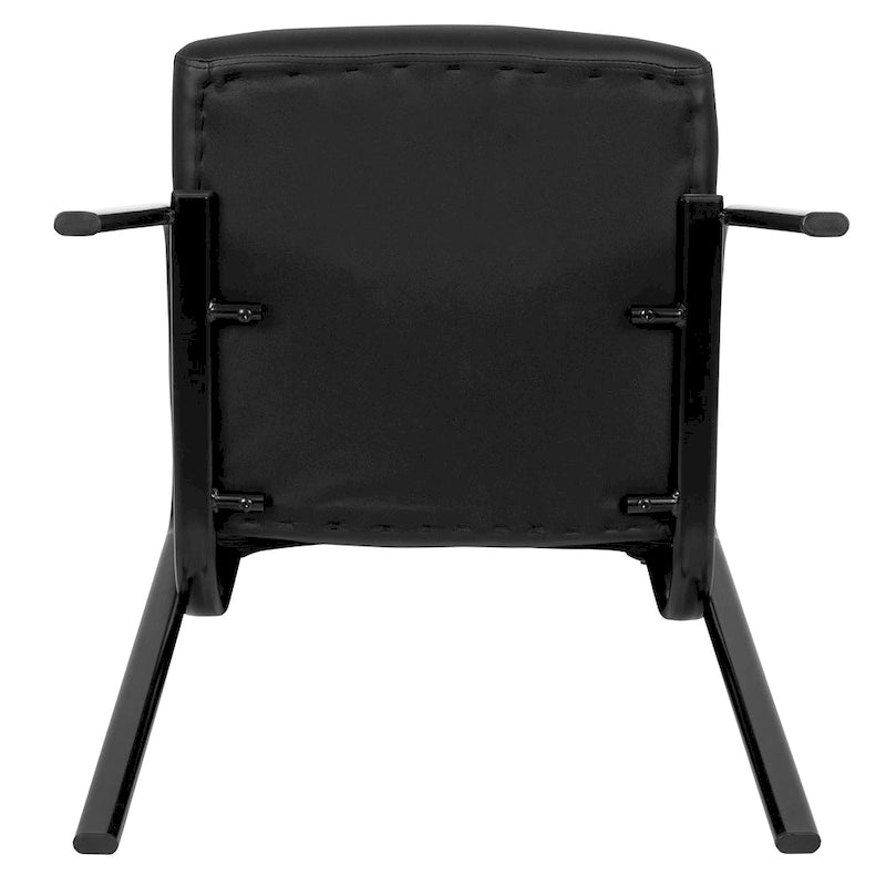 Fauteuil de réception de direction capitonné - Noir