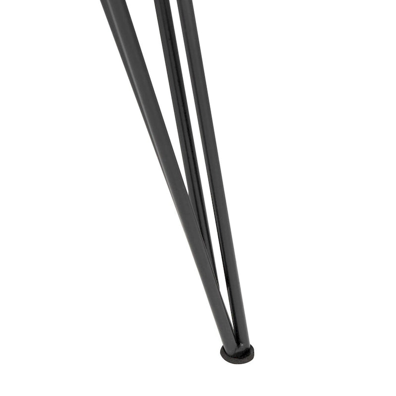Table basse Chêne/noir - 44 x 31.5 x 15.6 - 44L x 32P x 16H