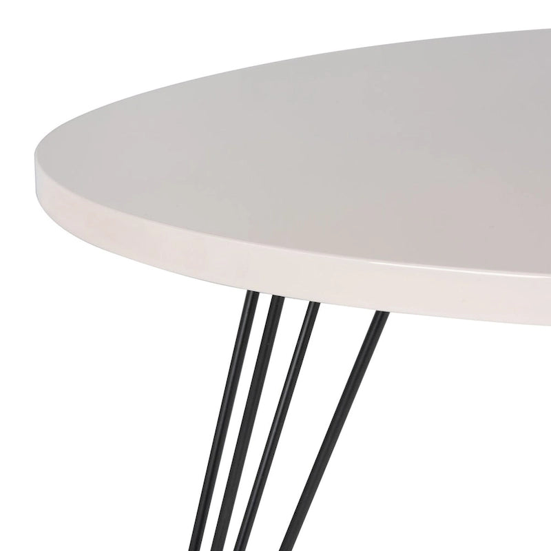 Table basse Chêne/noir - 44 x 31.5 x 15.6 - 44L x 32P x 16H