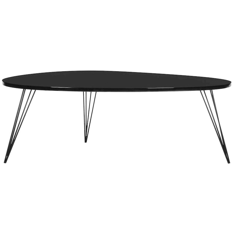 Table basse Chêne/noir - 44 x 31.5 x 15.6 - 44L x 32P x 16H