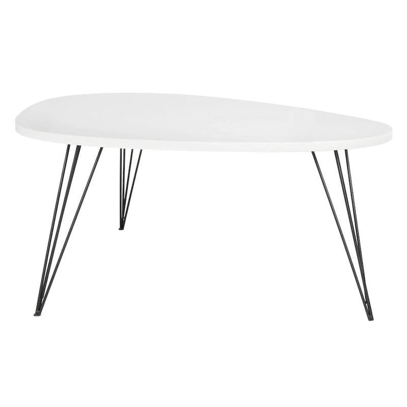 Table basse Chêne/noir - 44 x 31.5 x 15.6 - 44L x 32P x 16H