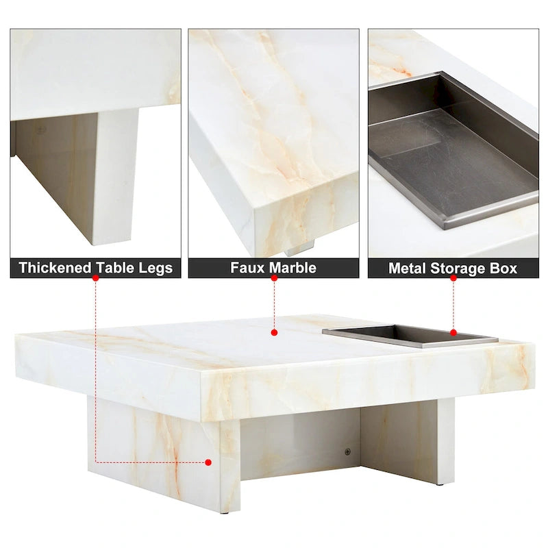 Table basse moderne et pratique