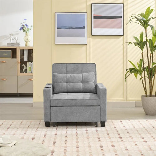 Fauteuil convertible 3-en-1 avec ports USB