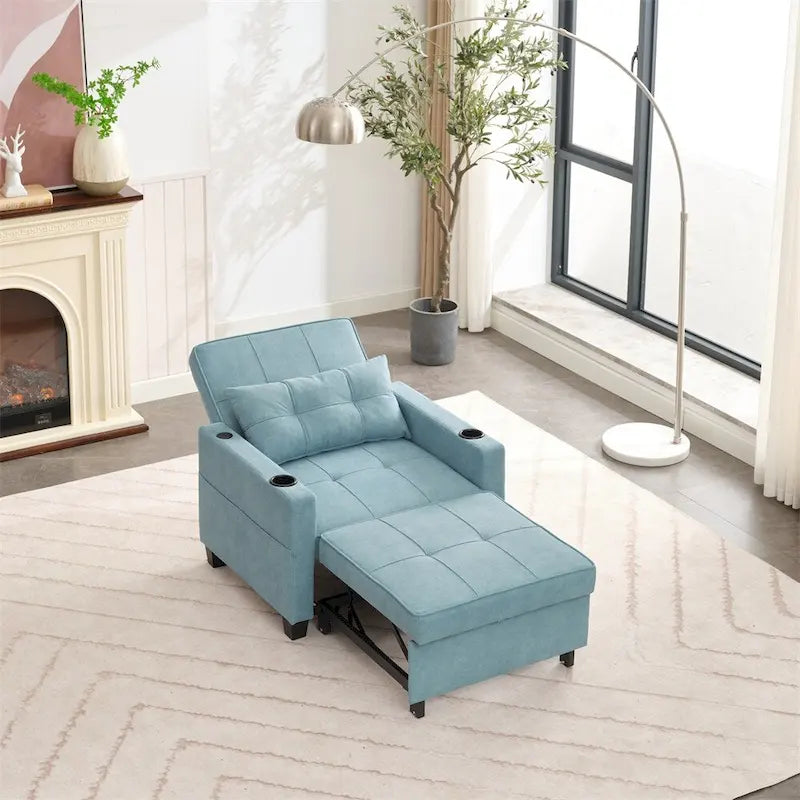 Fauteuil convertible 3-en-1 avec ports USB