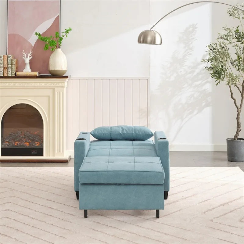 Fauteuil convertible 3-en-1 avec ports USB