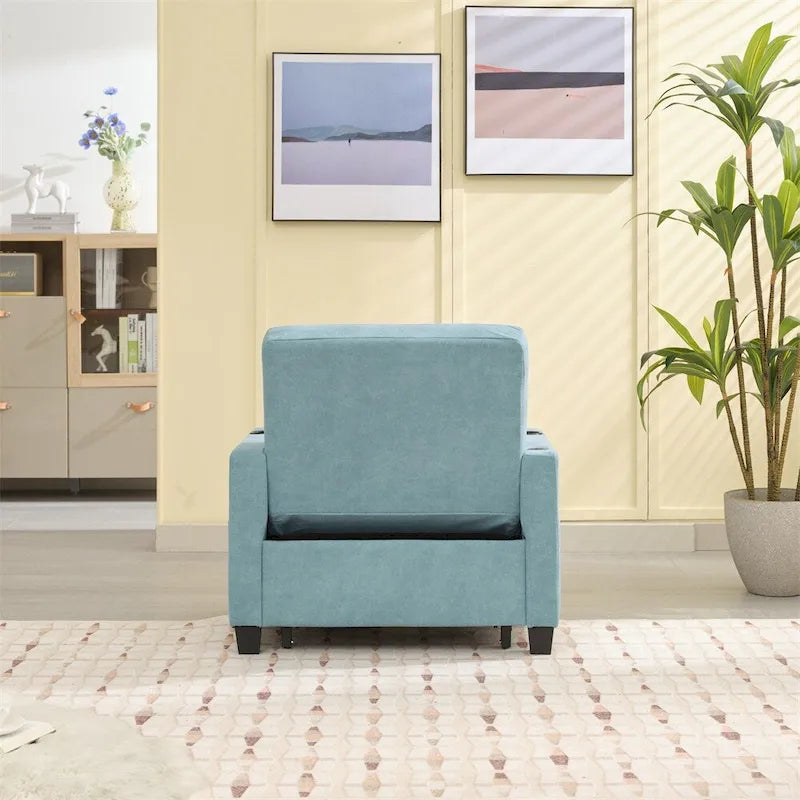 Fauteuil convertible 3-en-1 avec ports USB