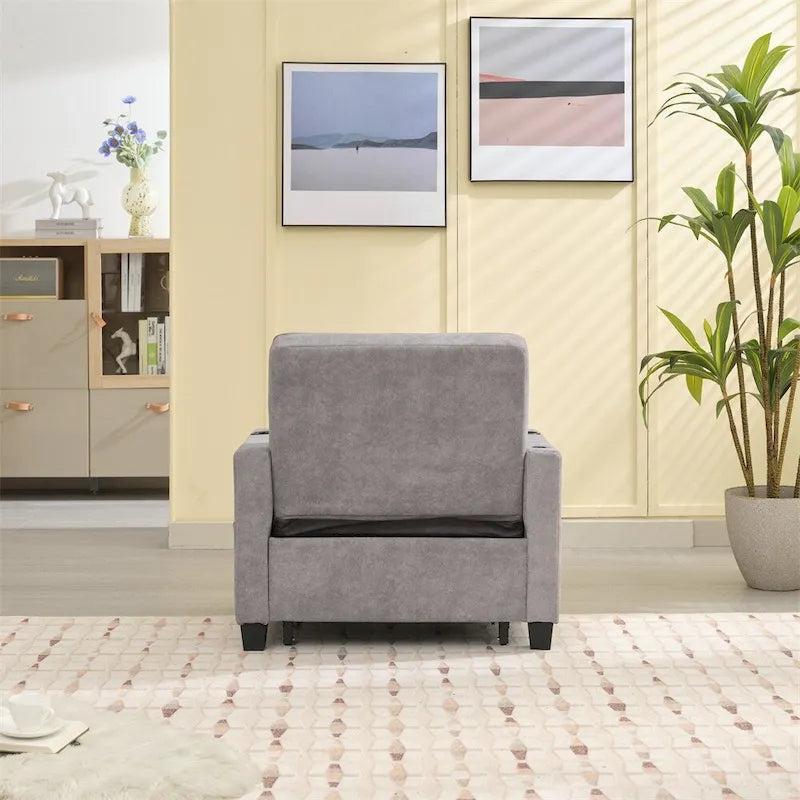 Fauteuil convertible 3-en-1 avec ports USB