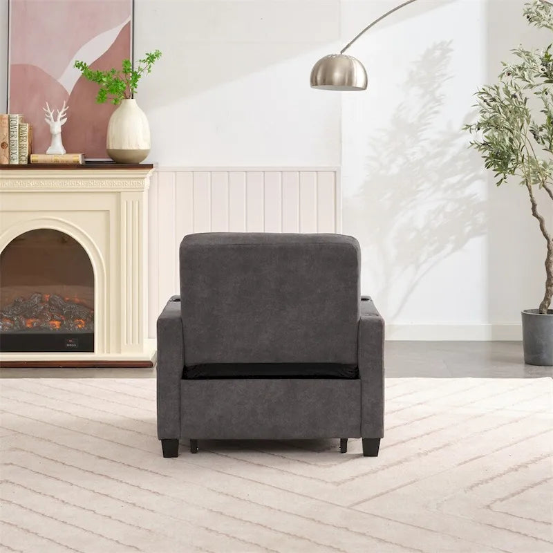 Fauteuil convertible 3-en-1 avec ports USB