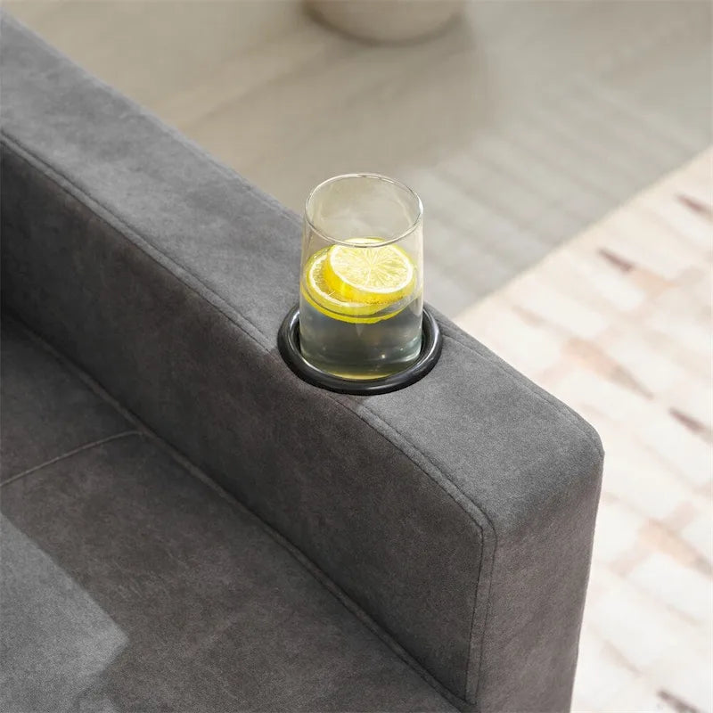 Fauteuil convertible 3-en-1 avec ports USB