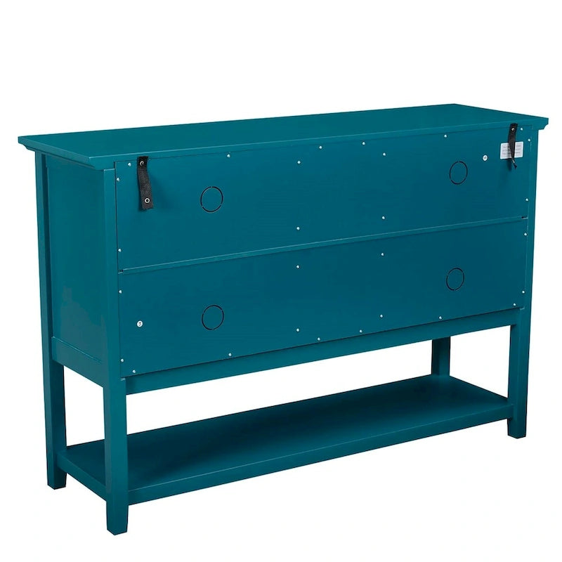 Buffet de 52 po avec étagères réglables, Armoire de rangement