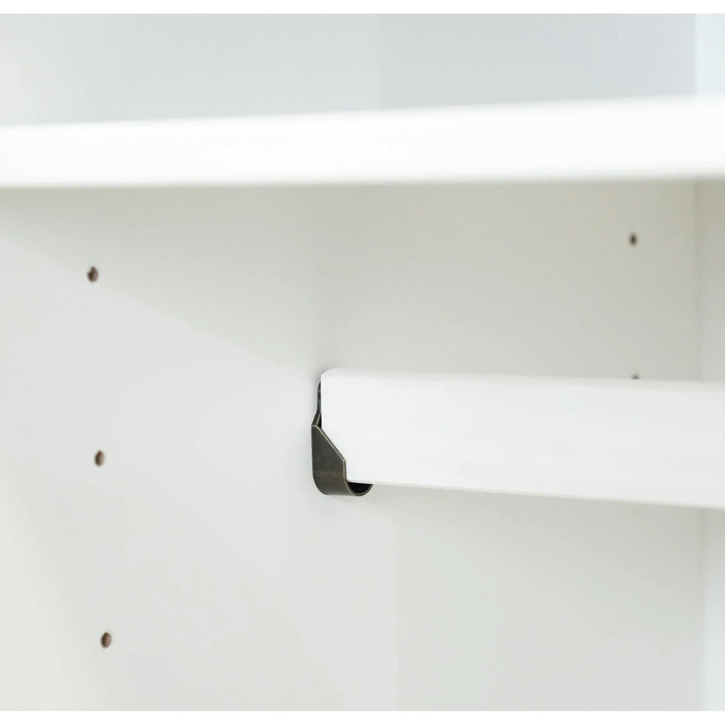 Armoire Palace Imports Cosmo à 3 portes en bois massif à 100 %, avec portes en bois massif ou miroirs