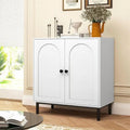 Meuble de rangement de salle de bain avec portes et étagères - 15,75P x 29,53L x 31,5H