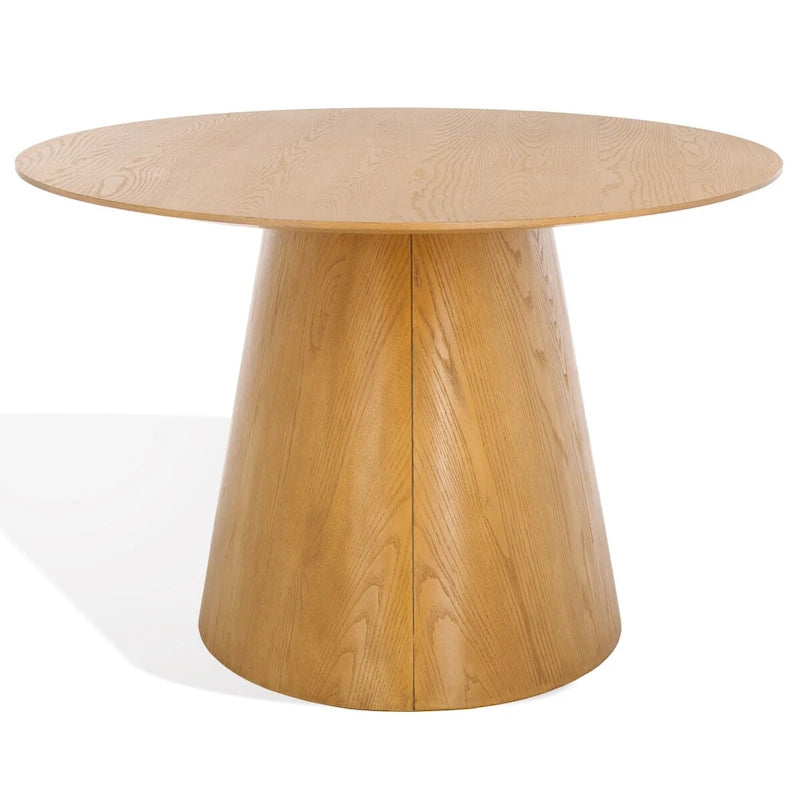 Table de salle à manger ovale en bois de 79 po - Naturel - 79 larg. x 46 prof. x 30 haut.